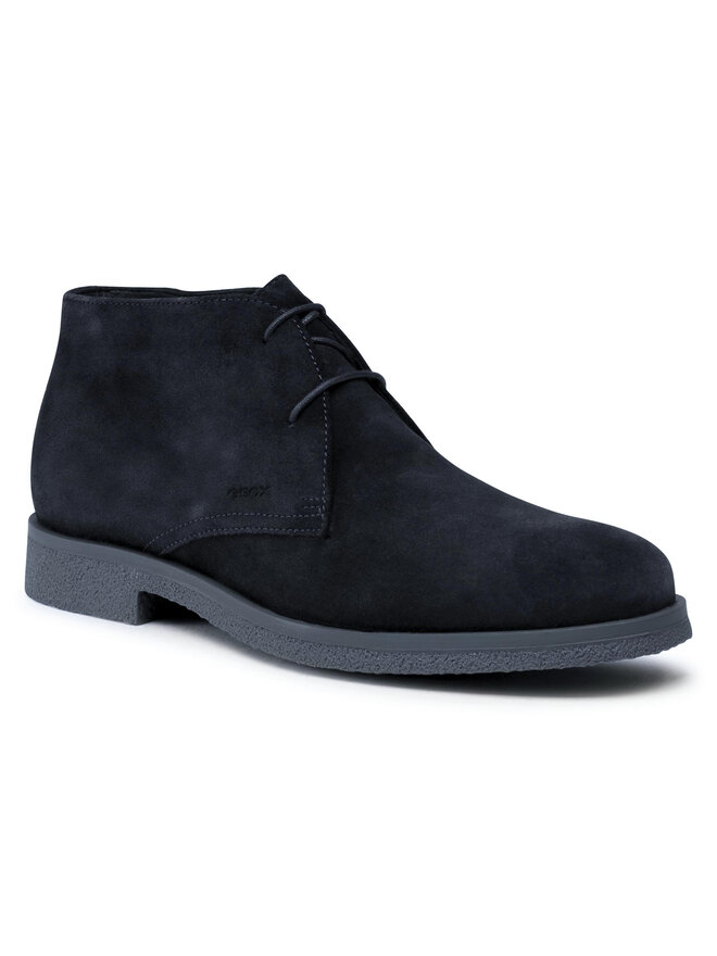 Geox Šnurovacia obuv Geox U Claudio A U0458A 00022 C4002 Tmavomodrá