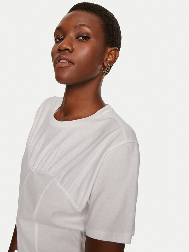 TWINSET TWINSET Camiseta 242TP2440 Blanco Regular Fit