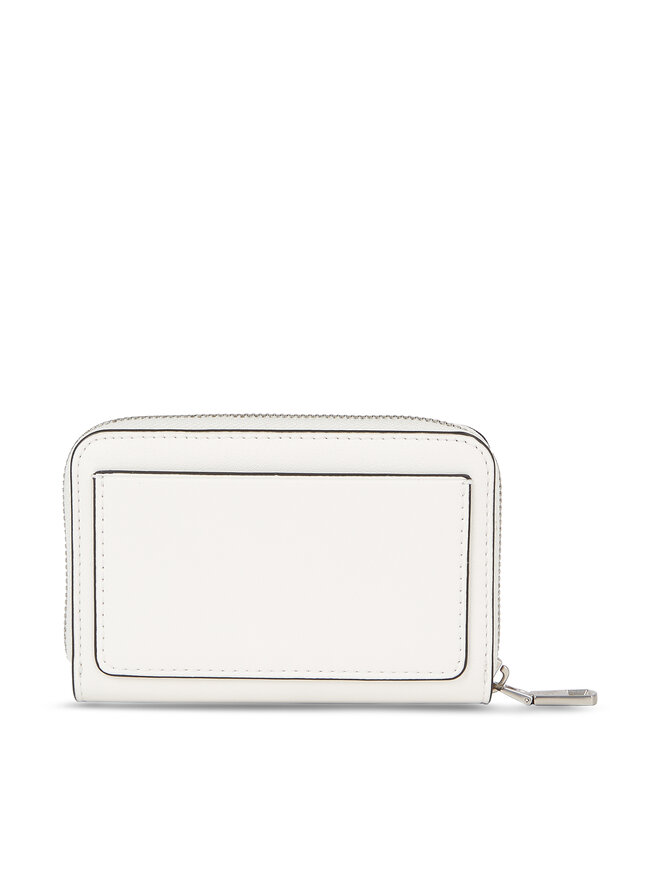 Calvin Klein Jeans Ženska denarnica Calvin Klein Jeans Sculpted Med Zip Around Mono K60K607229 Bela
