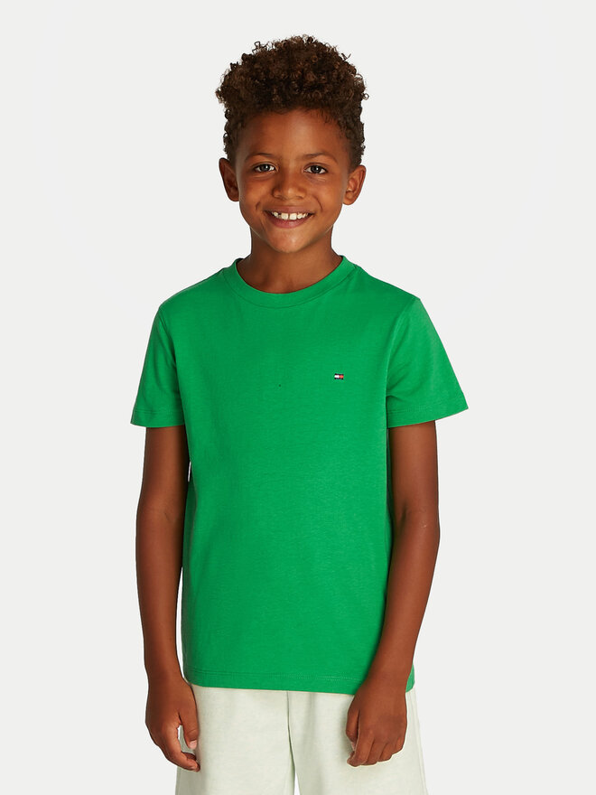 Tommy Hilfiger Tommy Hilfiger Camiseta Essential KB0KB06879 D Verde Regular Fit