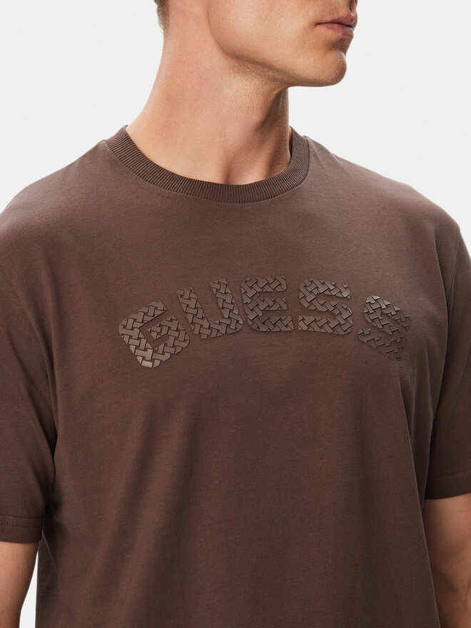 Guess Guess T-Shirt Z6BI04 K6534 Braun Regular Fit
