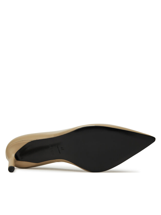 BOSS Обувки на ток BOSS Gracey 50548540 Бежов