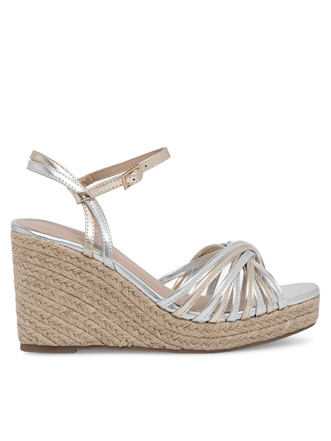 DeeZee Espadrile DeeZee WYL2610-01 Argintiu
