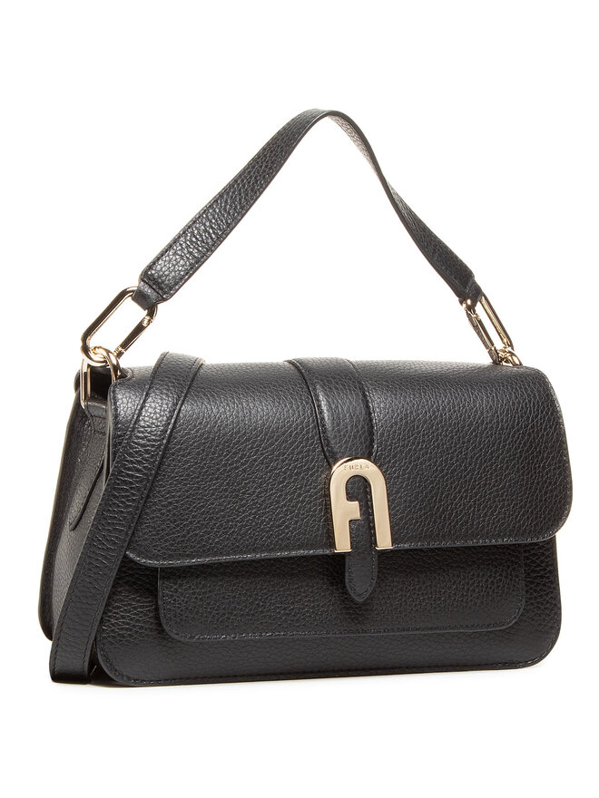Furla Handtasche Furla Sofia Grainy WB00094-HSF000-O6000 -1-007-20-BG-B Schwarz