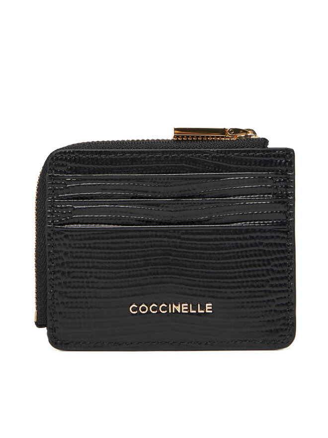 Coccinelle Μικρό Πορτοφόλι Γυναικείο Coccinelle TBN Coccinelle C-Me Lizard E2 TBN 17 B6 01 Μαύρο