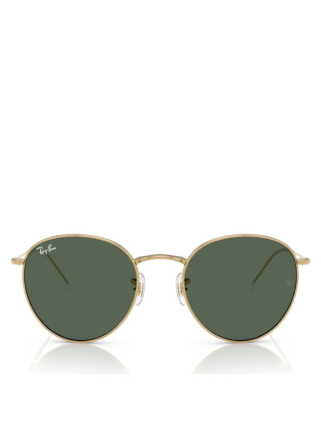 Ray-Ban Okulary przeciwsłoneczne Ray-Ban Round Reverse 0RBR0103S 001/VR55 Złoty