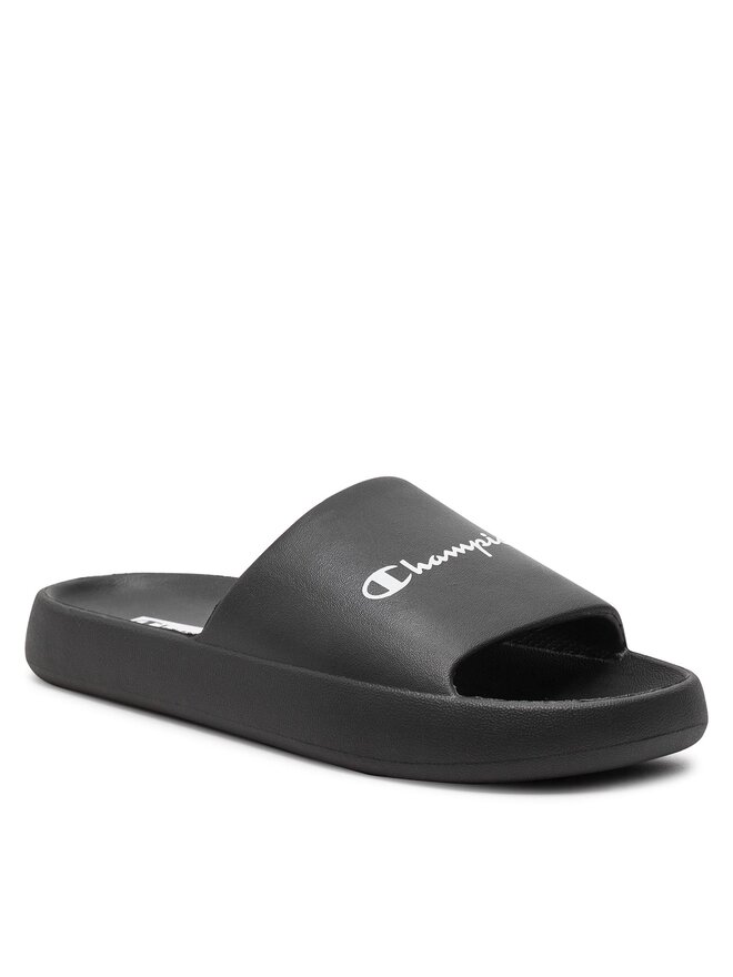 Champion Şlapi Champion Soft Slipper Slide S22255-CHA-KK001 Negru