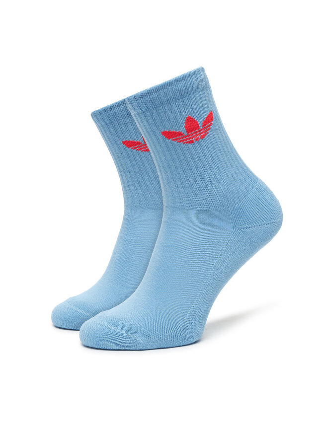 adidas Омплект 6 чифта дълги чорапи унисекс adidas Trefoil Cushion JY2679 Цветен