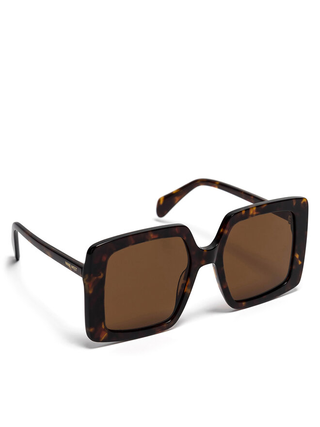 Nine West Akiniai nuo saulės Nine West NW 6629S Ruda