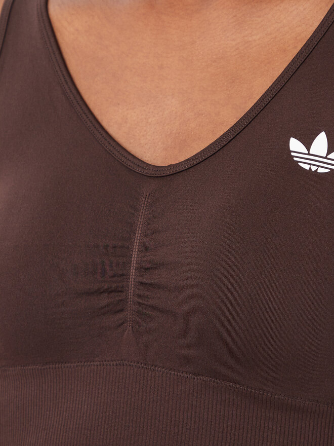 adidas adidas Sport-BH Essentials Seamless Bralette IA4524 Braun Regular Fit