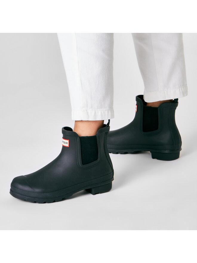 Hunter Гумени ботуши Hunter Original Chelsea WFS2078RMA Черен