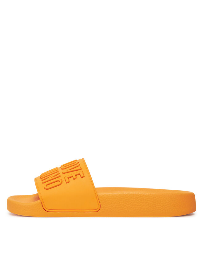 LOVE MOSCHINO Natikači LOVE MOSCHINO JA28052G1II15456 Oranžna