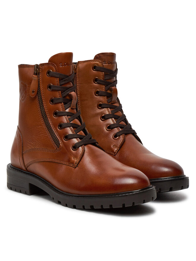 s.Oliver Schnürstiefeletten s.Oliver 5-25219-41 Braun