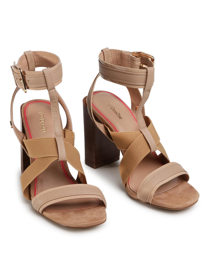 DeeZee Sandalen DeeZee LS5437-01 Beige