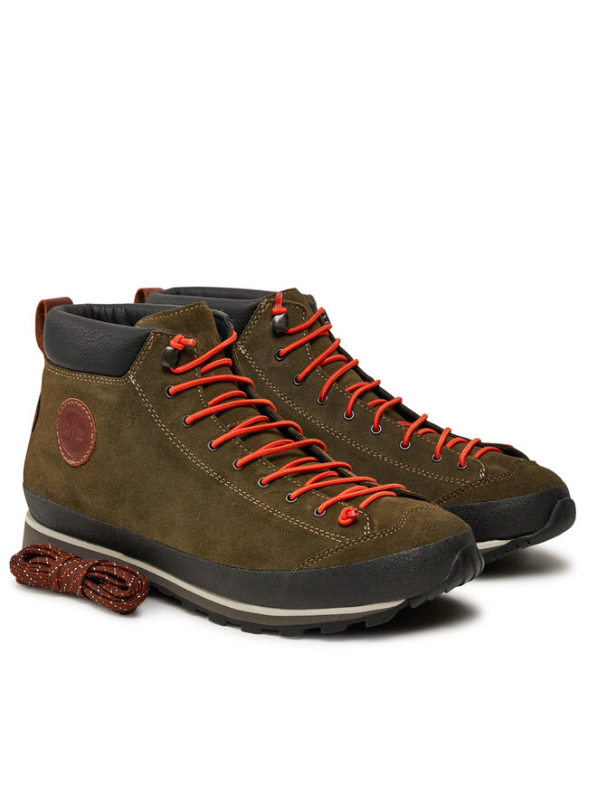 Lomer Trekkingschuhe Lomer Bio Naturale Mid Mtx Suede 50085/A Khakifarben