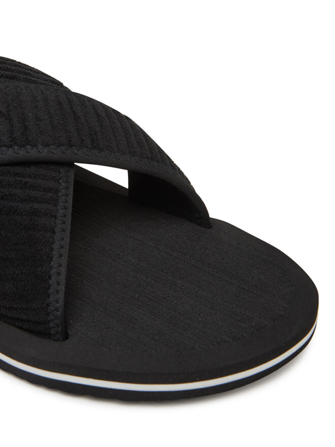 Jack&Jones Šľapky Jack&Jones Jfwkriskros 12274562 Čierna