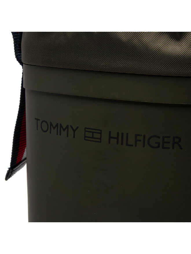 Tommy Hilfiger Holínky Tommy Hilfiger Overknee Rainboot FW0FW06778 Khaki
