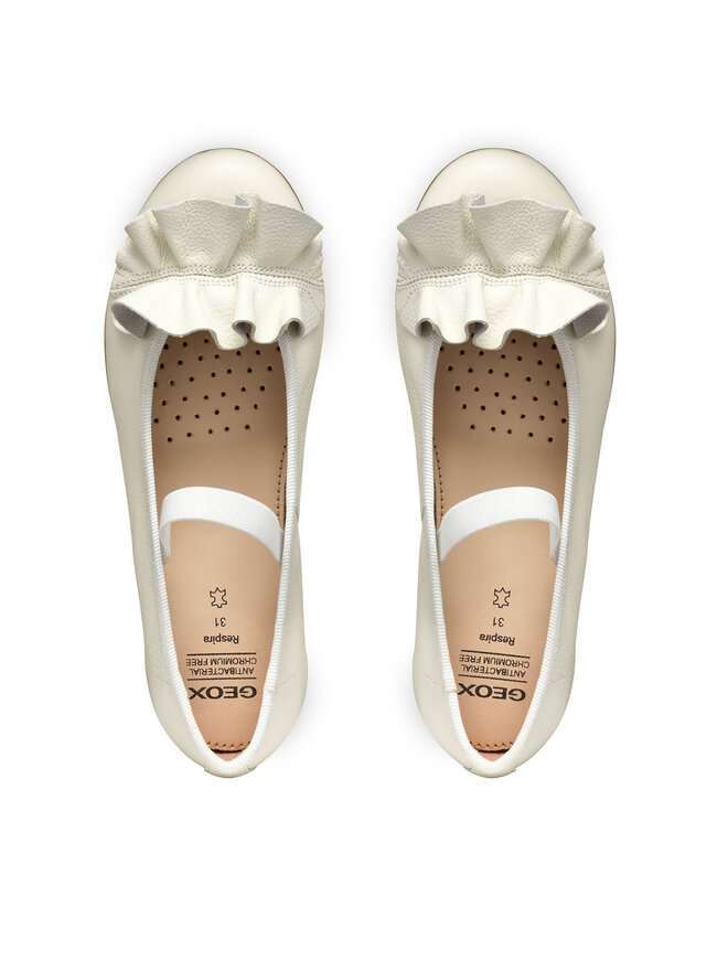 Geox Ballerinas Geox Jr Plie' J5555A 85 C1000 S Weiß