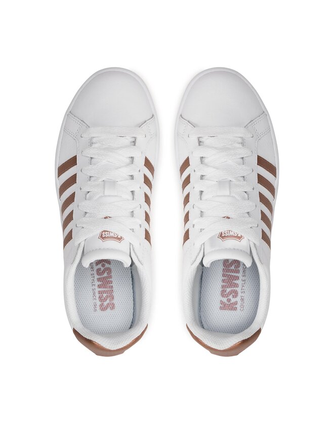 K-Swiss Снікерcи K-Swiss Court Tiebreak 97011-194-M Білий