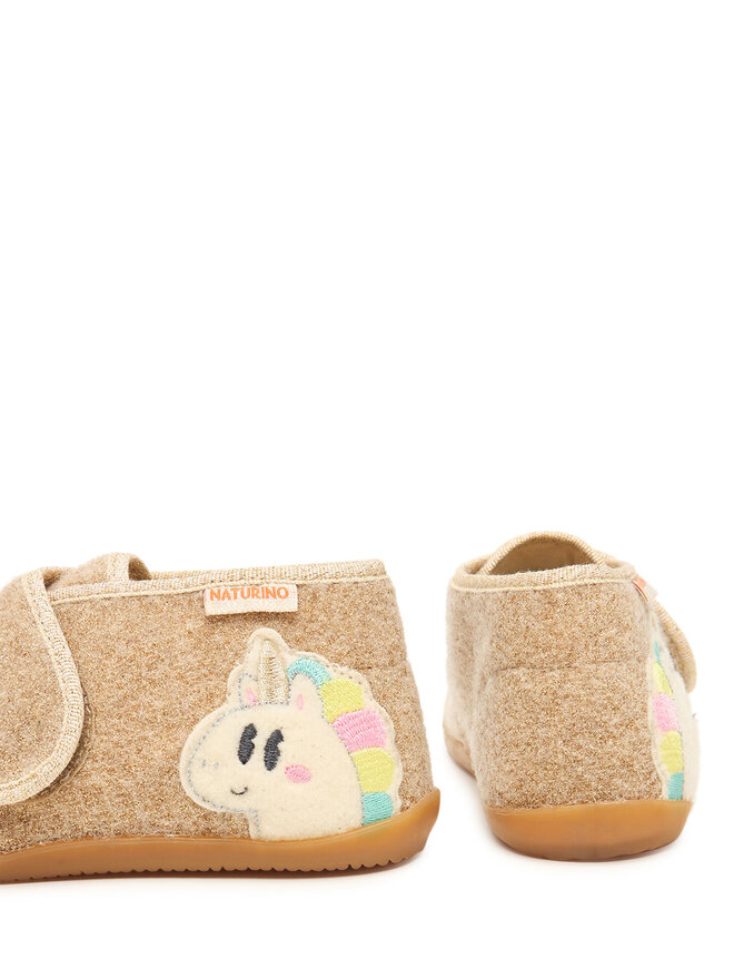 Naturino Hausschuhe Naturino Cloopa Panno 4000738 DD Beige