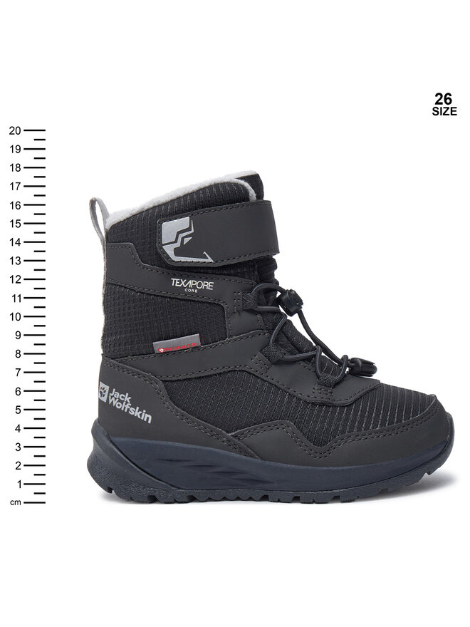 Jack Wolfskin Μπότες Χιονιού Jack Wolfskin Polar Bear-B Texapore High Vc K A62145 Γκρι