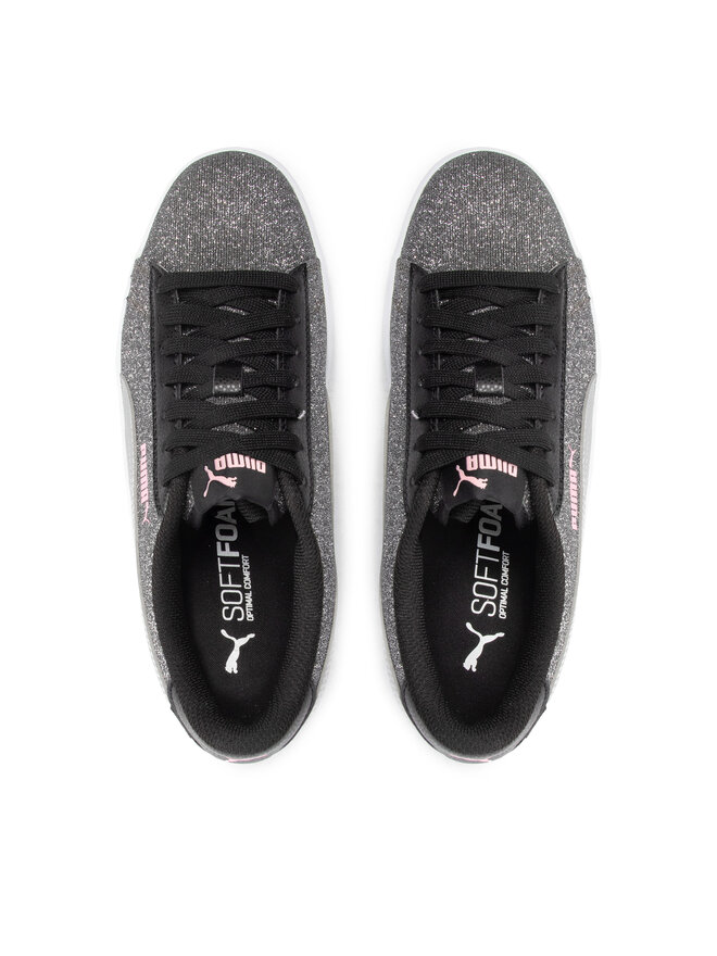 Puma Снікерcи Puma Smash v2 Glitz Glam Jr 367377 Срібний