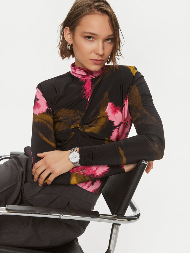 Calvin Klein Годинник Calvin Klein Dress 25200373 Срібний
