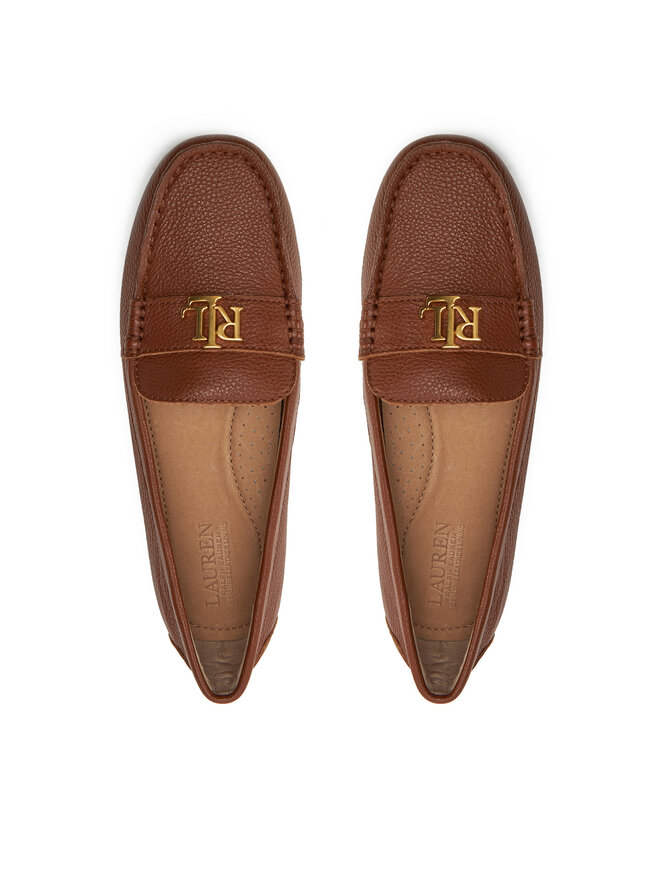 LAUREN RALPH LAUREN Mokasyny Lauren Ralph Lauren 802942768002 Brązowy