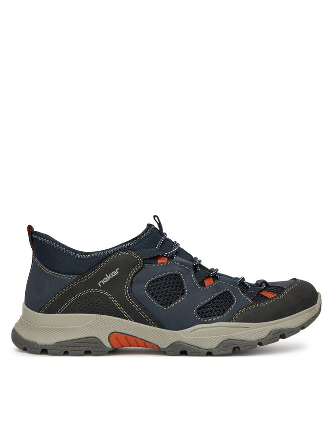 Rieker Sneakersy Rieker B8350-14 Tmavomodrá
