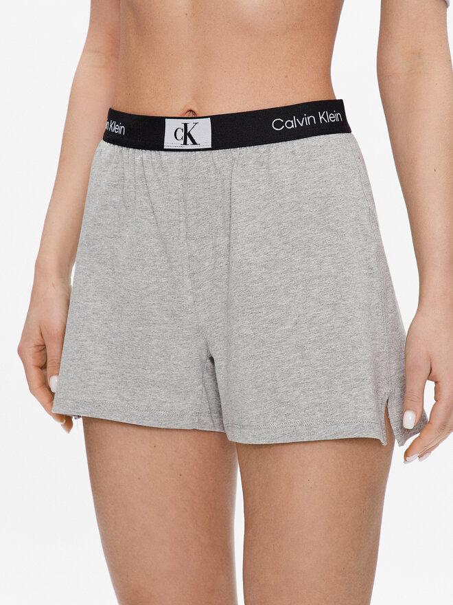Calvin Klein Underwear Calvin Klein Underwear Піжамні шорти 000QS6947E Сірий Regular Fit