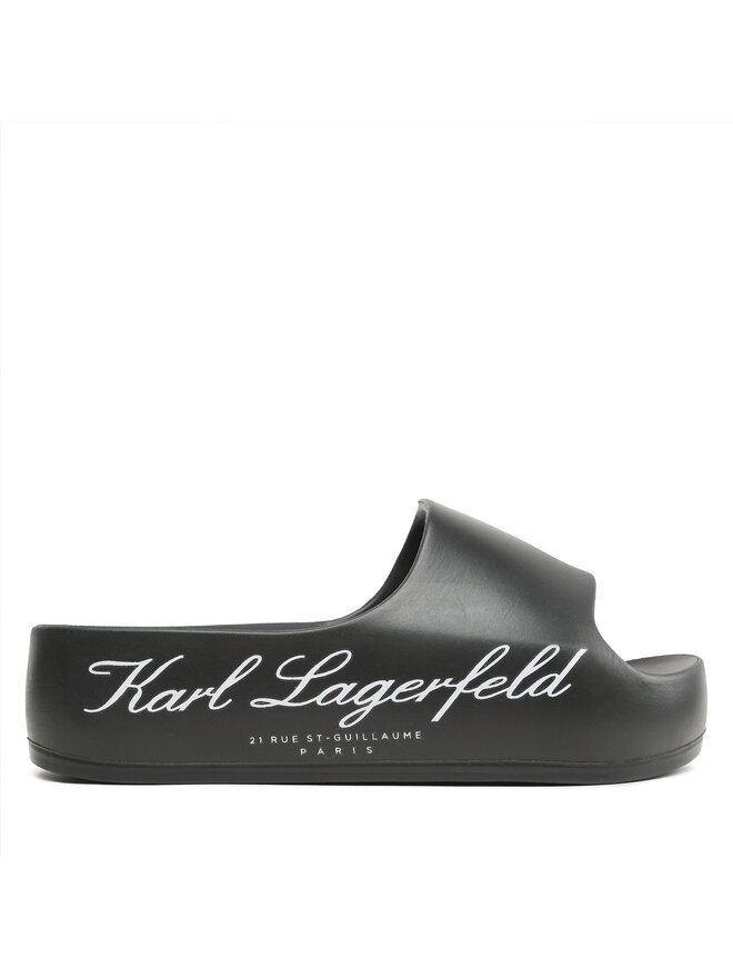KARL LAGERFELD Klapki KARL LAGERFELD KL86000 Czarny