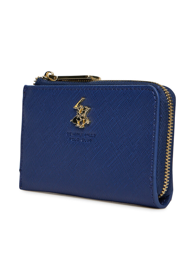 Beverly Hills Polo Club Жіночий гаманець Beverly Hills Polo Club BHPC-W1-001-SS25 Cиній