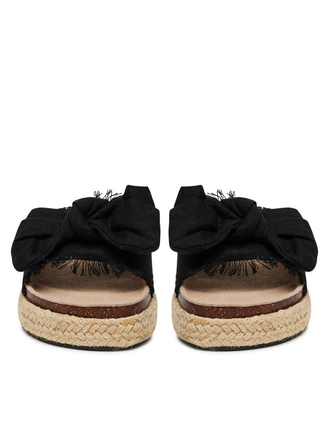 DeeZee Espadrilles DeeZee 92529 Fekete