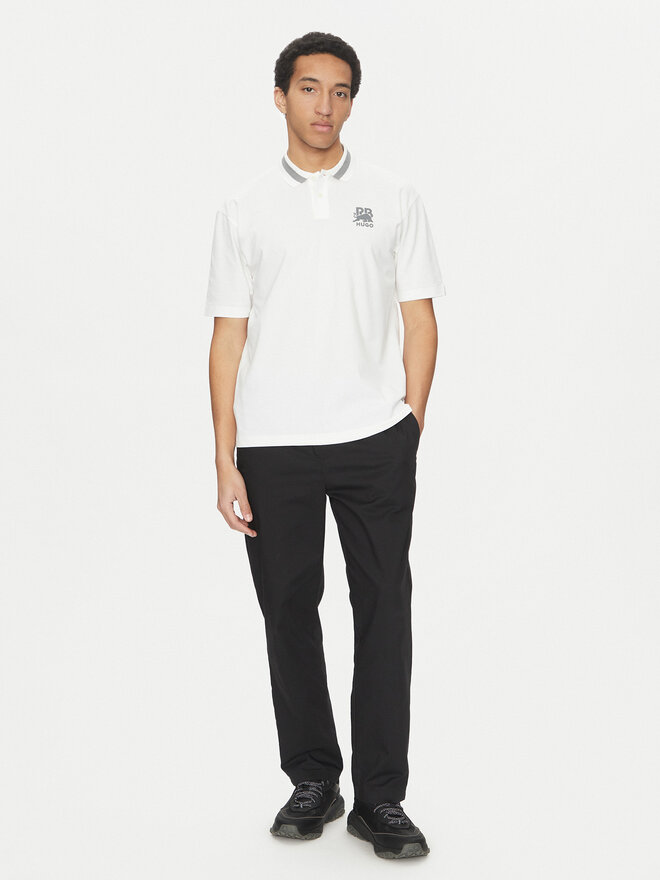 HUGO HUGO Поло Dodac_RB 50542748 Білий Regular Fit