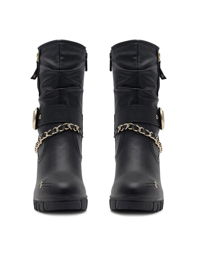 Mustang Stiefeletten Mustang 1363-505 Schwarz