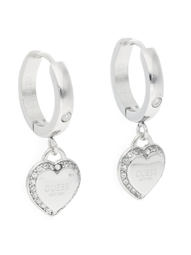 Guess Kolczyk Guess JUBE01 426JW Srebrny