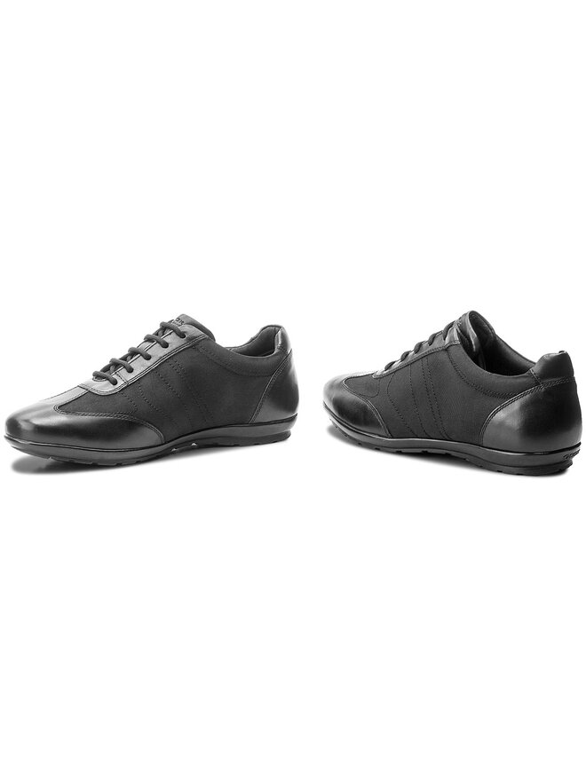 Geox Pusbačiai Geox U Symbol B U74A5B 01143 C9999 Juoda