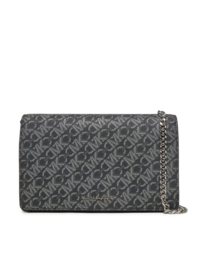 Michael Kors Ročna torba Michael Kors Jet Set 32F4SJ6C8B Črna