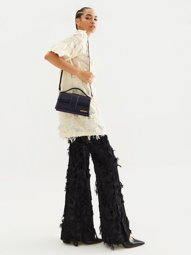JACQUEMUS Torebka JACQUEMUS Le Grand Bambino 213BA007 Czarny