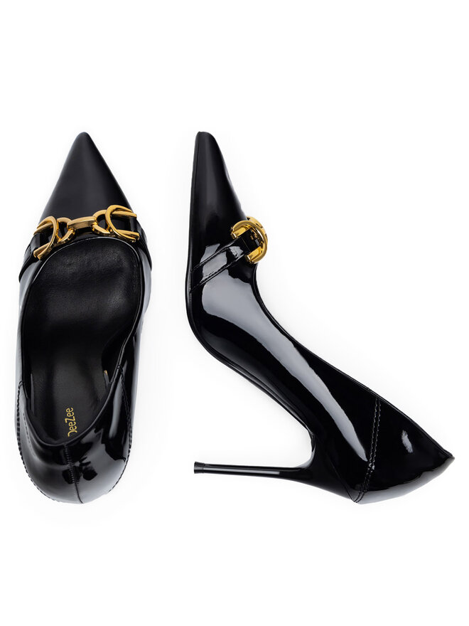 DeeZee High Heels DeeZee WFA3024-1 Schwarz