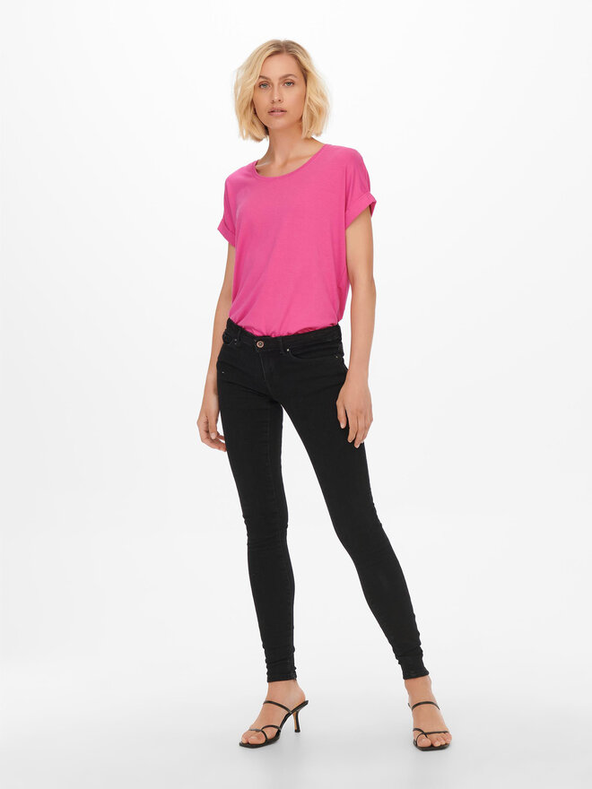ONLY ONLY Póló 15106662 Rózsaszín Regular Fit