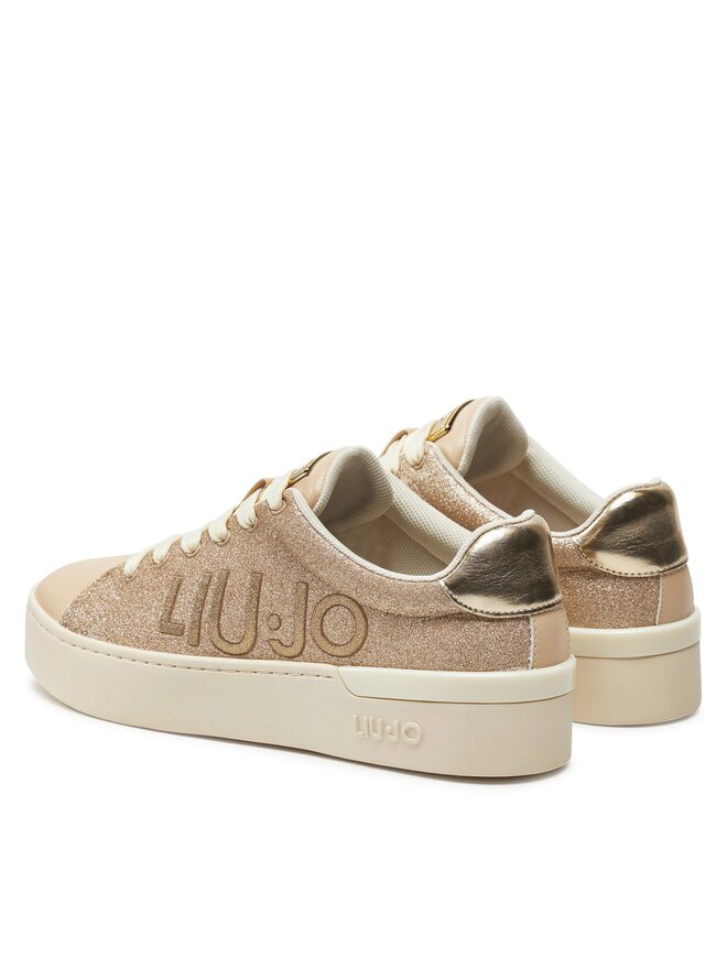 Liu Jo Sneakersy Liu Jo Silvia 99 BA4035 TX069 Złoty