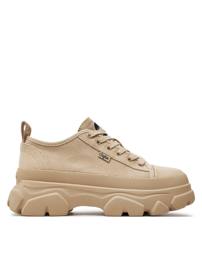 Buffalo Sneakersy Buffalo Tremor Lace Up Lo 1622458 Beżowy