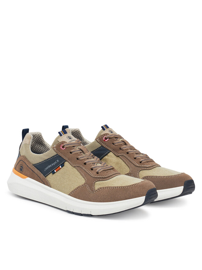 Lumberjack Снікерcи Lumberjack Uomo LJ-SMD6712-007-M54-CN003 Бежевий