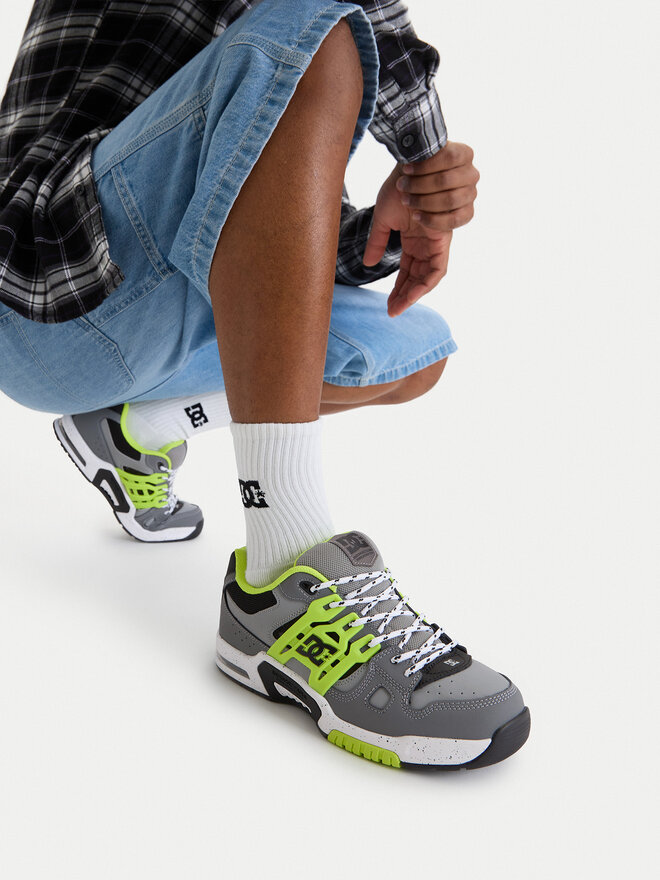 DC Shoes Снікерcи DC Shoes EO-AT-2 DC02906025 Сірий
