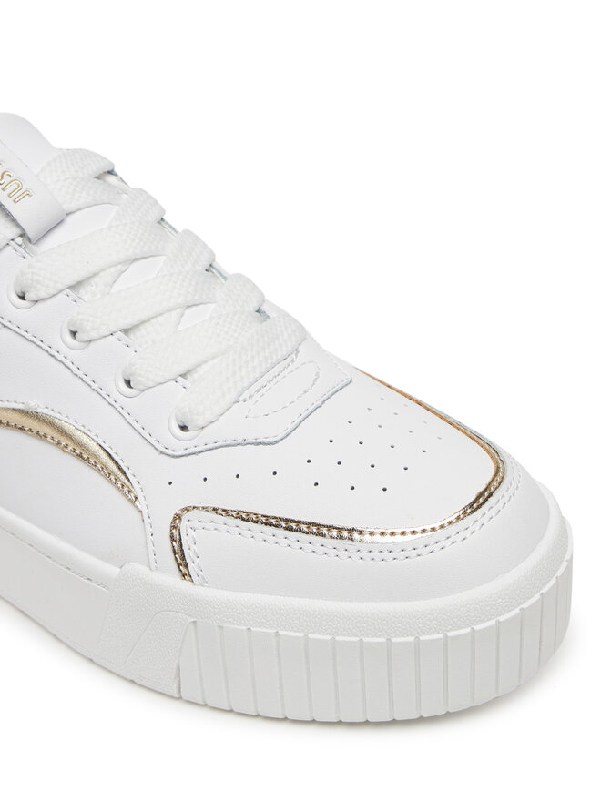 Just Cavalli Sneakersy Just Cavalli 78RA3ST2 ZPA98 Biela