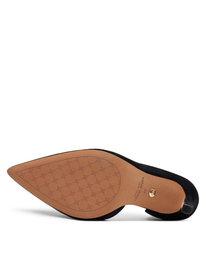 Nine West Pantofi cu toc subțire Nine West CEO-MONA-01 Negru