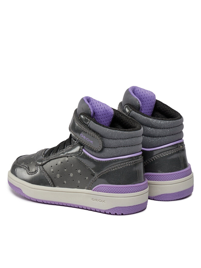 Geox Tenisice Geox J Washiba Girl J36HXA 0PVAS C1009 S Srebrna