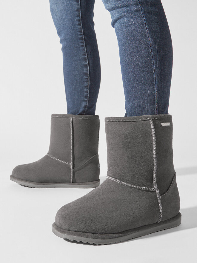 EMU Australia Stivali da neve EMU Australia Brumby Lo Teens T10773 Grigio