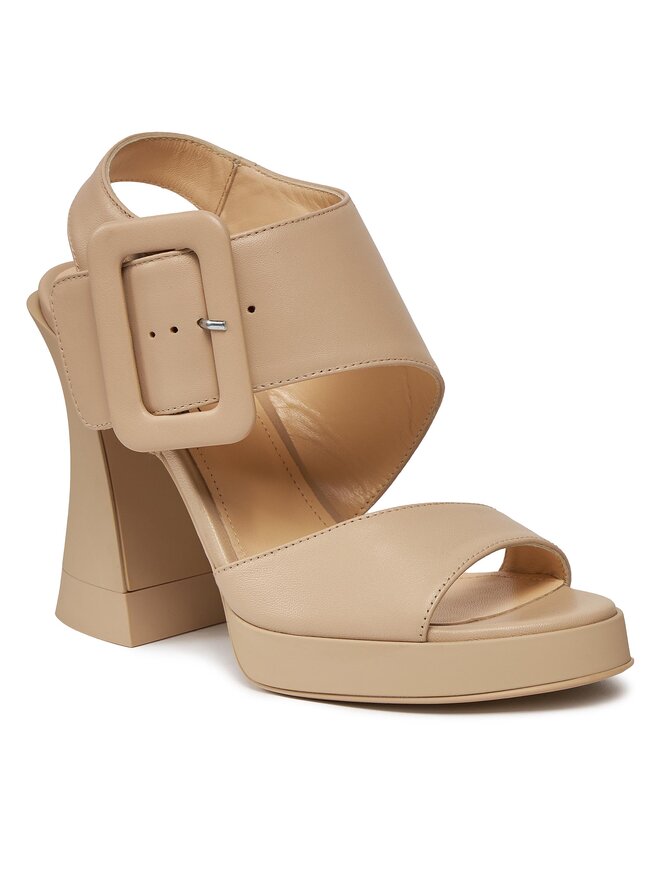 AGL Sandalen AGL D669028PGKA076G140 Beige